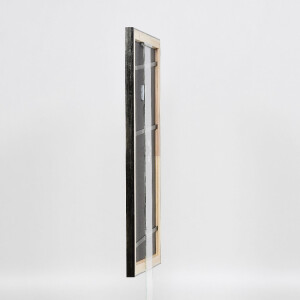 Cadre photo en bois Effect Profil 40 Platin 42x59,4 cm verre anti-reflet