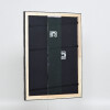 Cadre Photo Bois Profil 40 Platin 50x70 cm Verre Anti-Reflet