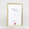 Cadre photo bois Profil 41 Antiksilber 20x28 cm verre anti-reflet