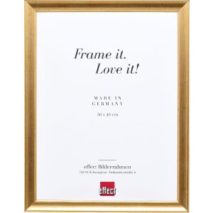 Cadre photo en bois Effect Profil 41 Antikgold 45x80 cm...