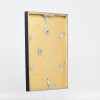 Cadre photo en bois profil 42, verre antireflet anthracite 20x25 cm