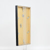 Cadre photo en bois profil 42, verre antireflet anthracite 50x65 cm