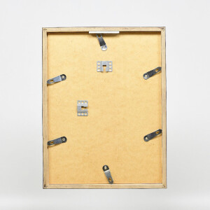 Cadre photo en bois profil 42, verre antireflex anthrazit 61x91,5 cm