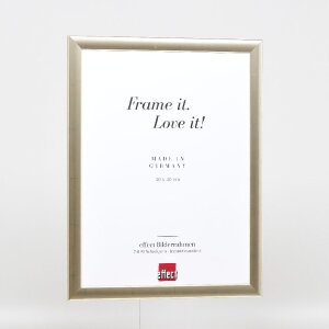 Cadre photo en bois Profil 43 argent 20x30 cm