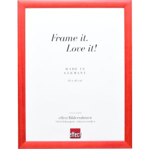 Cadre photo en bois effet profil 43 lachs 24x30 cm