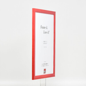 Cadre photo en bois profil 43 lachs 30x40 cm avec verre antireflexe