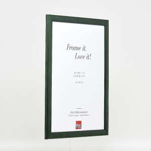 Cadre photo bois effet profil 43 tannegreen 30x45 cm verre antireflexe