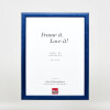 Cadre photo bois Profil 43 royalblau 60x90 cm verre anti-reflet