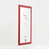 Cadre photo en bois Effect Profil 43, rouge brillant 60x90 cm