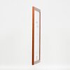 Cadre photo en bois profil 43 marron avec verre antireflet