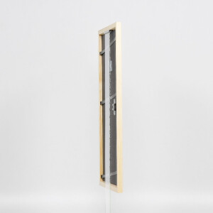 Cadre photo en bois pin 40x40 cm, verre antireflexe