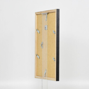 Cadre photo en bois doré 50x60 cm, verre antireflectif