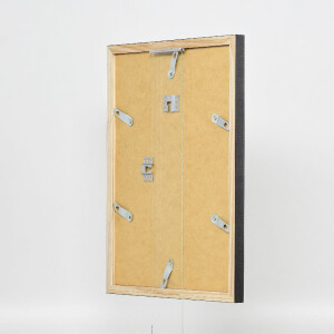 Cadre photo en bois doré profil 48 cm, verre antireflet