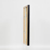 Cadre photo en bois profil 48 noir 30,5x91,5 cm verre anti-reflet