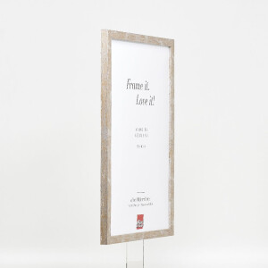 Cadre photo en bois Effect Profil 51 antiksilver 30,5x91,5 cm