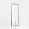 Cadre photo en bois Effect Profil 51 antiksilver 30,5x91,5 cm
