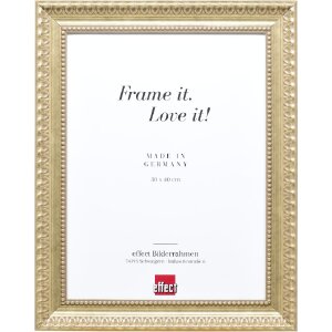 Cadre photo bois baroque 40x60 cm antiksilver avec verre...