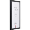 Cadre photo effect Profil 58 noir 61x91,5 cm avec verre anti-reflet