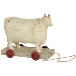 Clayre & Eef Figurine décorative VACH 14x7x12 cm