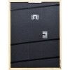 Cadre photo en bois Profil 66, finition antikgold, format DIN A3 29,7x42 cm