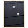 Cadre photo en bois profil 66 noir 30x45 cm anti-reflet