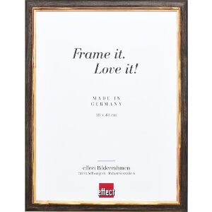 Cadre photo Effect Profil 67 brun foncé 25x60 cm...