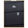 Cadre photo en bois effect Profil 69 gris 21x29,7 cm anti-reflets
