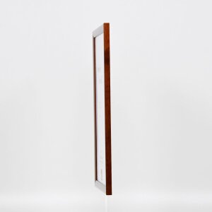 Cadre en bois Effect Profil 89 brun foncé 20x20 cm verre antireflet