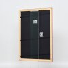 Cadre en bois Effect Profil 89 brun foncé 20x20 cm verre antireflet