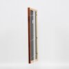 Cadre en bois Effect Profil 89 brun foncé 20x20 cm verre antireflet