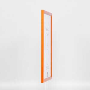 Cadre en bois Effect Profil 89 saumon 23x70 cm verre antireflet