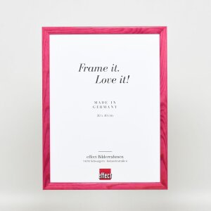 Cadre en bois Effect Profil 89 lilas 25x70 cm verre antireflet