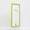 Cadre en bois Effect Profil 89 vert 30x30 cm Verre antireflet