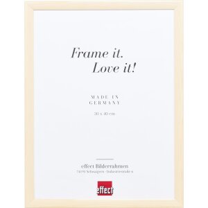Cadre en bois Effect Profil 89 blanc 30x45 cm Verre...