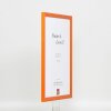 Cadre en bois Effect Profil 89 saumon 50x65 cm verre antireflet