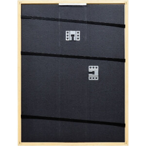 Cadre photo bois doré Profil Top S 13x18 cm verre anti-reflet