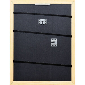 Cadre Photo Bois Top Pro Orange 20x28 cm Verre Anti-Reflet