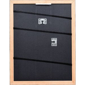 Cadre photo bois profil Top Pro 40x50 cm avec verre anti-reflet