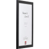 Cadre photo en bois noir Top Pro 62x93 cm avec verre antireflet