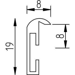 Effect Alu S1 – Cadre photo anti-incendie argent anti-reflets 62x93 cm