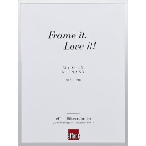 Cadre photo A1 aluminium série 2 argent 40x50 cm...