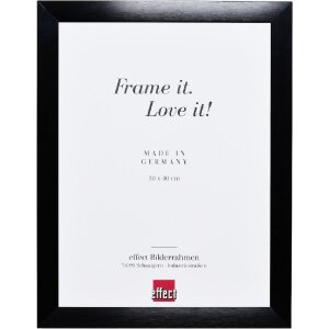 Cadre photo protection incendie A1 S3 noir 45x60 cm verre...