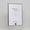 Cadre plastique Effect Art platine 21x29,7 cm verre acrylique