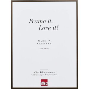 Cadre photo Effect en aluminium Quadro 25x35 cm bronze...
