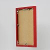 Cadre photo Effect en aluminium Quadro 25x60 cm rouge verre acrylique mat brillant