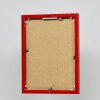 Cadre photo Effect en aluminium Quadro 25x60 cm rouge verre acrylique mat brillant