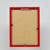 Cadre photo Effect en aluminium Quadro 25x60 cm rouge verre acrylique mat brillant