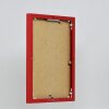 Cadre photo Effect en aluminium Quadro 25x60 cm rouge verre acrylique mat brillant