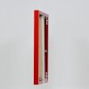 Cadre photo Effect en aluminium Quadro 25x60 cm rouge verre acrylique mat brillant