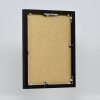 Cadre photo Effect en aluminium Quadro 27x48 cm noir verre acrylique
